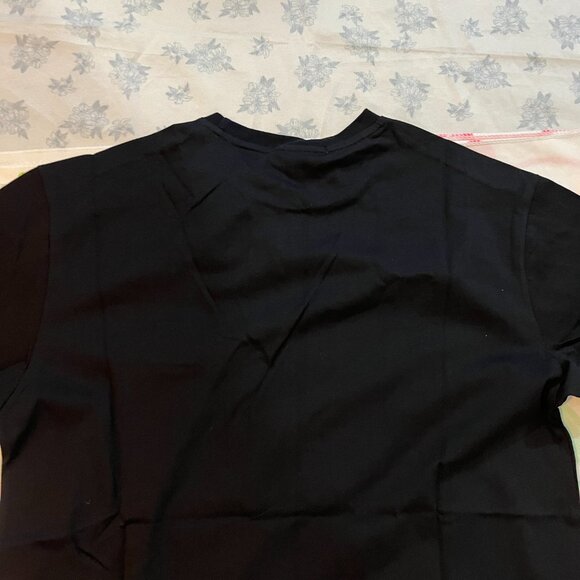 Stone Island Logo Crewneck Black Short Sleeve T-Shirt - Picture 7 of 7